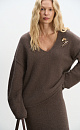 Fox Down Jumper - BRUSNIKA. Women clothes