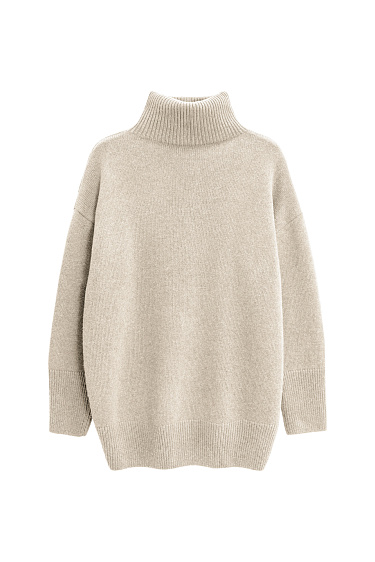 Turtleneck jumper - BRUSNIKA Women Clothes