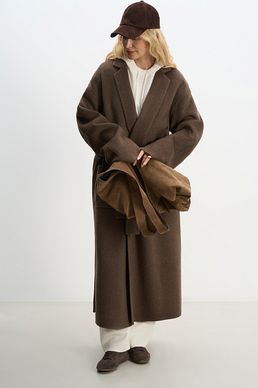 Cashmere and wool coat - BRUSNIKA Women Clothes