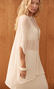 Asymmetrical jumper with one sleeve - BRUSNIKA. Women clothes