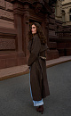 Double-breasted trench coat - BRUSNIKA. Women clothes