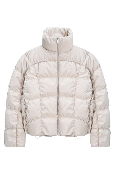 Quilted down jacket with a stand collar - BRUSNIKA Women Clothes
