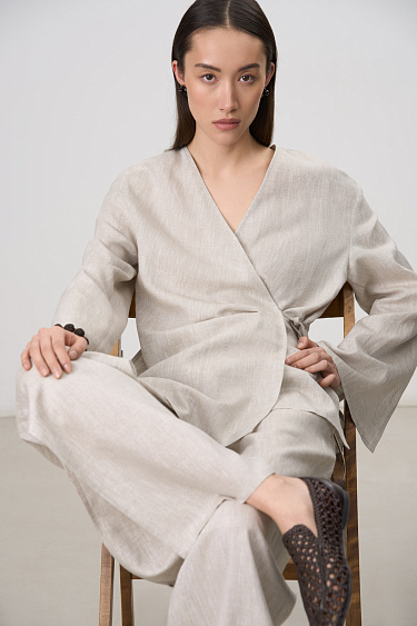 Linen suit - BRUSNIKA Women Clothes