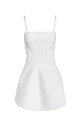 Mini dress with straps - BRUSNIKA. Women clothes