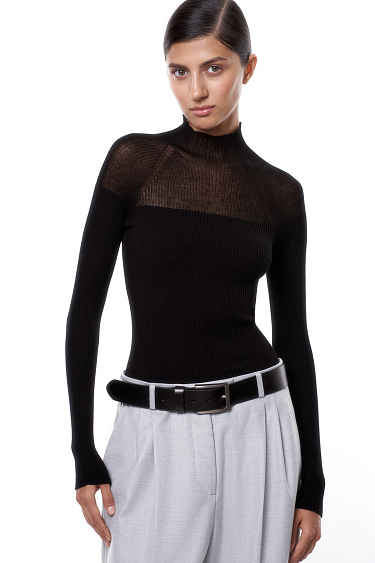 Viscose turtleneck - BRUSNIKA Women Clothes