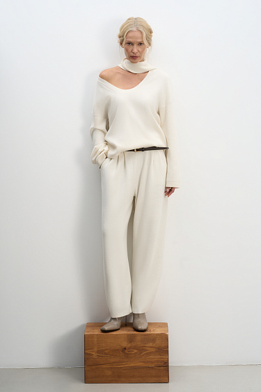 Cashmere and wool jumper - BRUSNIKA Women Clothes