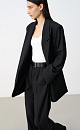 Basic side slits blazer - BRUSNIKA. Women clothes