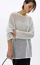 low-cut jumper on the back - BRUSNIKA. Women clothes