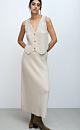 Wool blend maxi skirt - BRUSNIKA. Women clothes