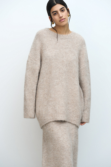 Alpaca wool jumper - BRUSNIKA Women Clothes