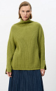 Alpaca jumper with dropped shoulder line - BRUSNIKA. Women clothes