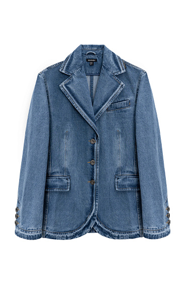 100% cotton denim jacket - BRUSNIKA Women Clothes
