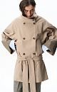 Trench coat with turned-up sleeves - BRUSNIKA. Women clothes