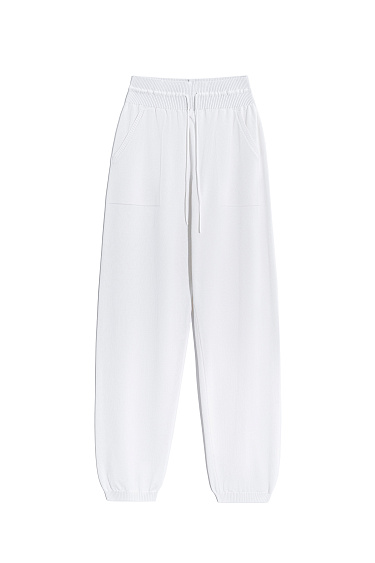 Knitted trousers made of viscose - BRUSNIKA Women Clothes
