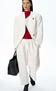 Trousers with symmetrical pleats - BRUSNIKA. Women clothes