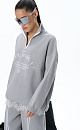 Jumper with a stand-up collar - BRUSNIKA. Women clothes