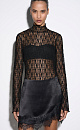 Mini skirt with lace - BRUSNIKA. Women clothes