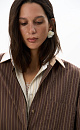 100% cotton striped shirt - BRUSNIKA. Women clothes