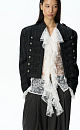 Striped Dolman jacket - BRUSNIKA. Women clothes