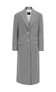 Striped classic coat - BRUSNIKA. Women clothes