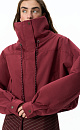 Short bomber jacket with a stand collar - BRUSNIKA. Women clothes