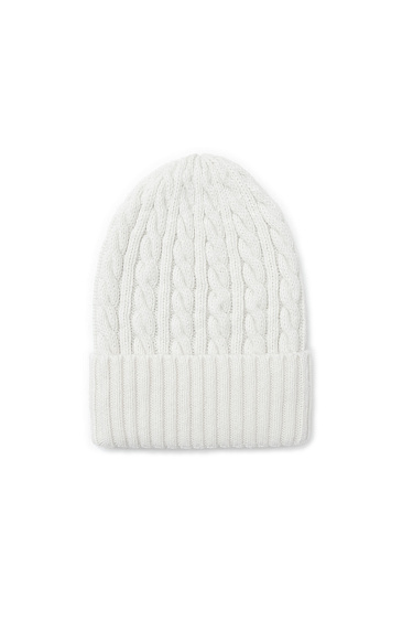 Cable knit hat - BRUSNIKA Women Clothes
