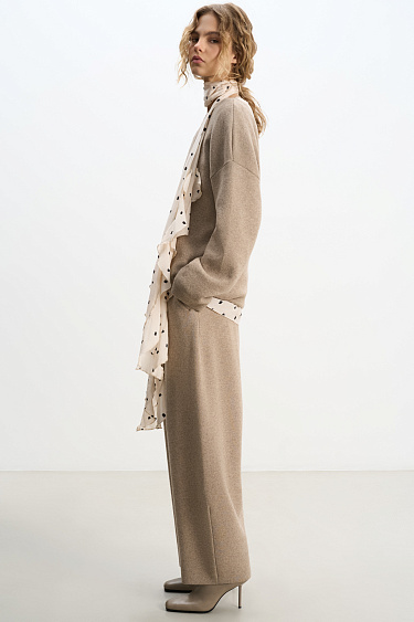 Cashmere and wool jumper - BRUSNIKA Women Clothes