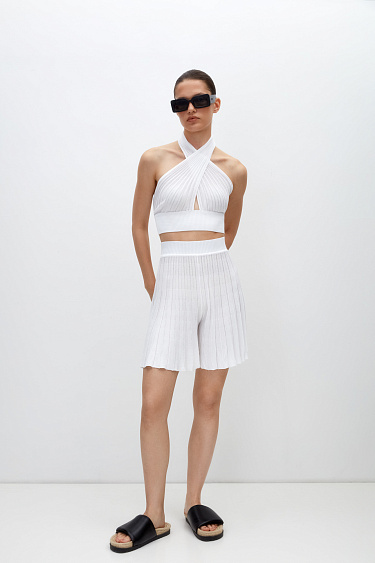Pleated shorts - BRUSNIKA Women Clothes