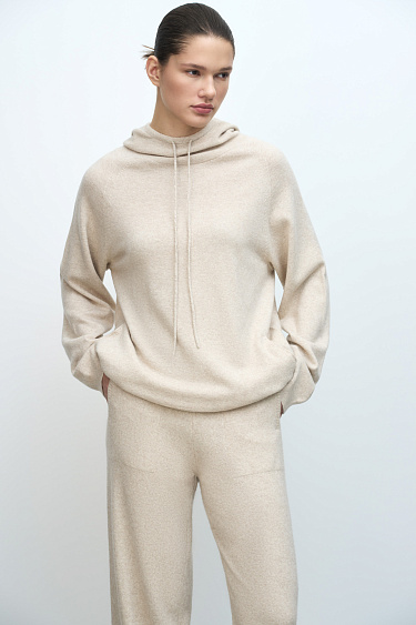 Dropped shoulders knit jumper - BRUSNIKA Women Clothes
