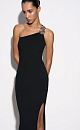 One-shoulder maxi Dress - BRUSNIKA. Women clothes