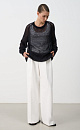 Semi-sheer jumper - BRUSNIKA. Women clothes