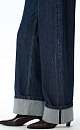 Straight-leg jeans with cuffs - BRUSNIKA. Women clothes