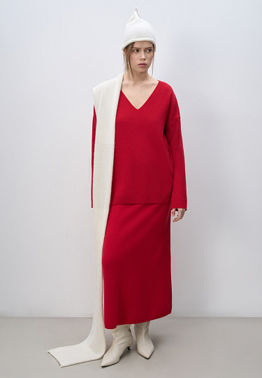 Cashmere and wool skirt - BRUSNIKA Women Clothes