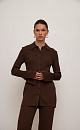 Rib knit cardigan - BRUSNIKA. Women clothes