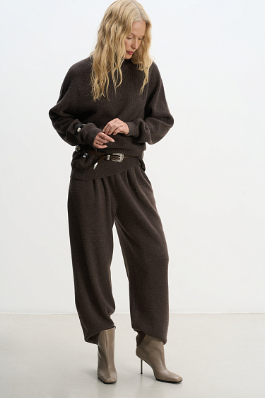 Wool and cashmere blend jumper - BRUSNIKA Women Clothes