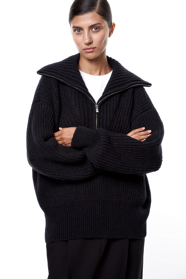 Alpaca wool knit jumper - BRUSNIKA Women Clothes