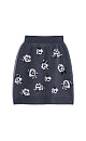 Floral print skirt - BRUSNIKA. Women clothes