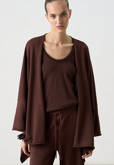Cotton kimono Cardigan - BRUSNIKA Women Clothes