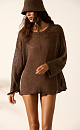 Semi-sheer jumper - BRUSNIKA. Women clothes