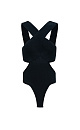 Cut-out bodysuit - BRUSNIKA. Women clothes