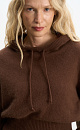 Raccoon fur hoodie - BRUSNIKA. Women clothes