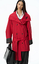 Trench coat with turned-up sleeves - BRUSNIKA. Women clothes