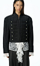 Striped Dolman jacket - BRUSNIKA. Women clothes