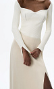 Open-neckline top - BRUSNIKA. Women clothes