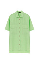 Short sleeve linen shirt - BRUSNIKA. Women clothes