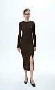 Long sleeve dress - BRUSNIKA. Women clothes