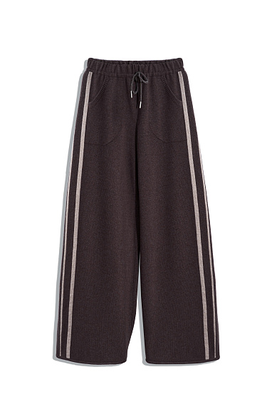 Trousers with stripes - BRUSNIKA Women Clothes