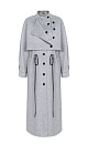 Single-breasted coat with a yoke - BRUSNIKA. Women clothes