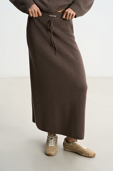 Cashmere and wool skirt - BRUSNIKA Women Clothes