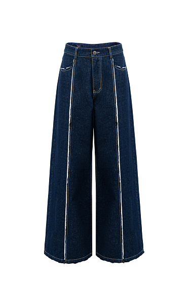 Fringed jeans - BRUSNIKA Women Clothes